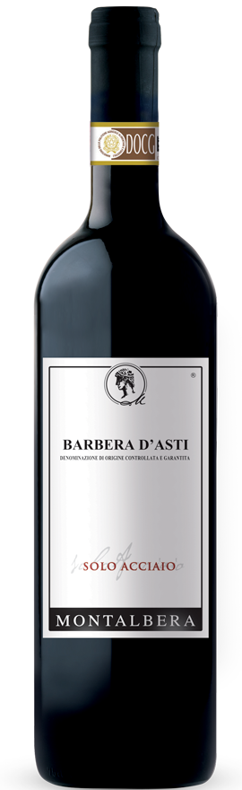 Barbera d'Asti<br>DOCG Solo Acciaio<sup>®</sup>